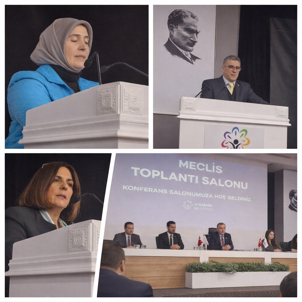 Ataşehir Belediye Meclisi Şubat Ayı Toplantısında Gündem Kadın, Deprem ve Çocuk Hakları Oldu